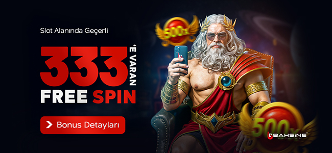 BahsinePro Casino 333 Free Spin